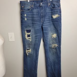 Levi's 541 38x34 Factory Distressed